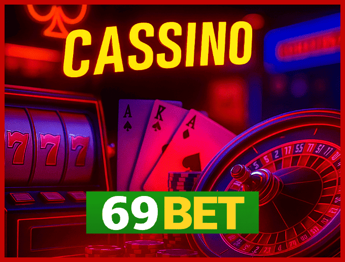 Imagem mostrando o cassino ao vivo da 69BET com dealers reais conduzindo jogos de mesa